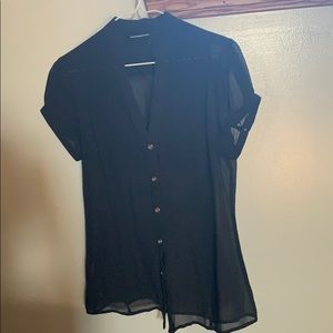 Express short sleeve blouse